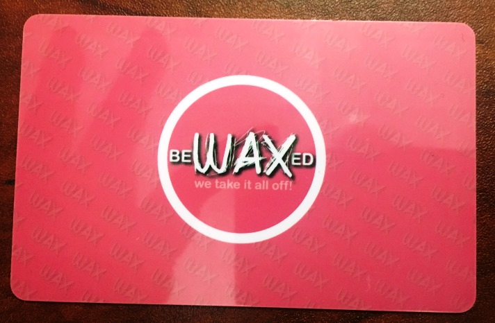 Bewaxed loyalty card